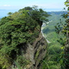 鋸山の断崖