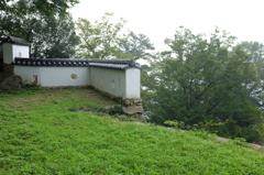 備中松山城の土塀