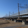 鉄橋と青空