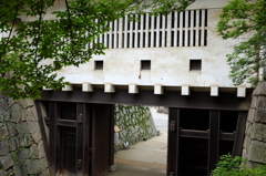 岡山城の廊下門