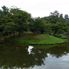 玄宮楽々園の池と緑