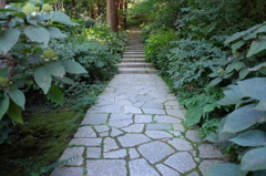 鎌倉瑞泉寺の石畳