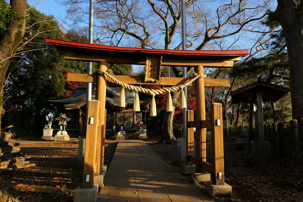 城山神社の鳥居