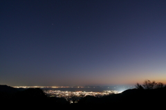 三河湾の夜景