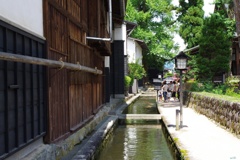 夏の飛騨古川　観光地