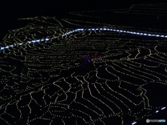 千枚田イルミネーション