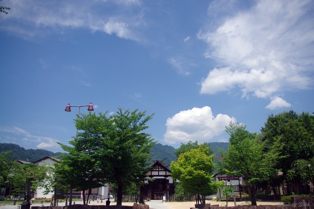 夏の飛騨古川