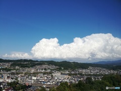 9月の夏空