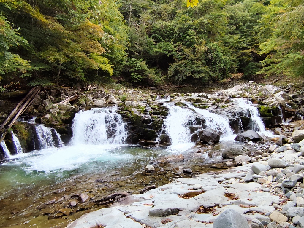 秋のせせらぎ街道　平滝