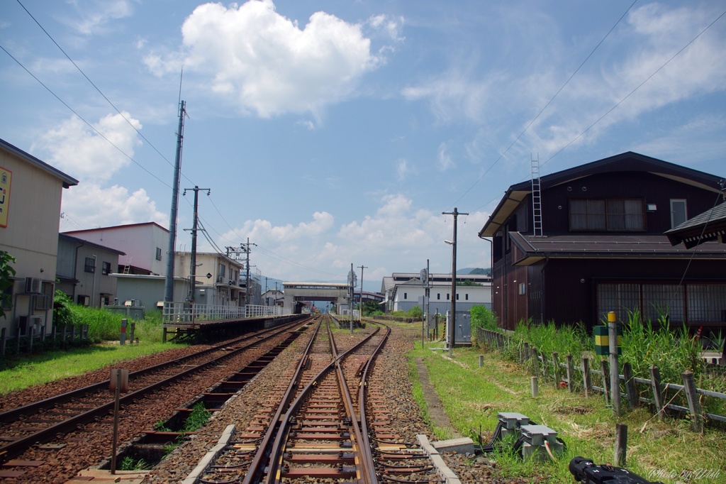 夏の飛騨古川