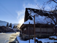 冬の合掌造り