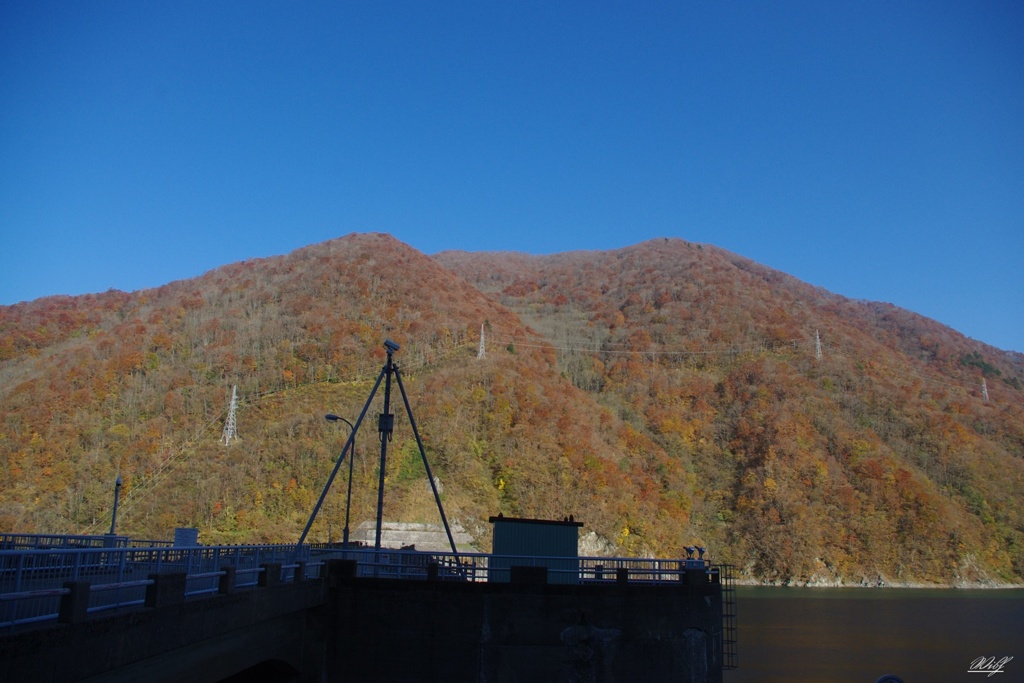 御母衣ダムからの眺め