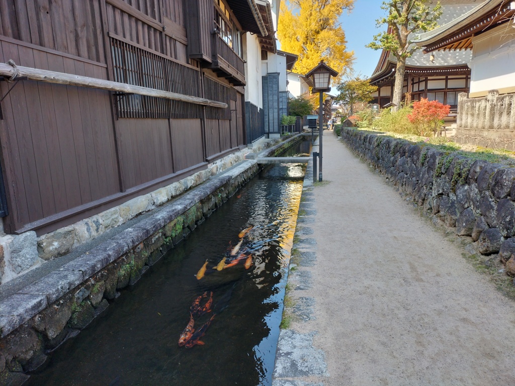 秋晴れの飛騨古川
