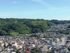 卯辰山を眺めて