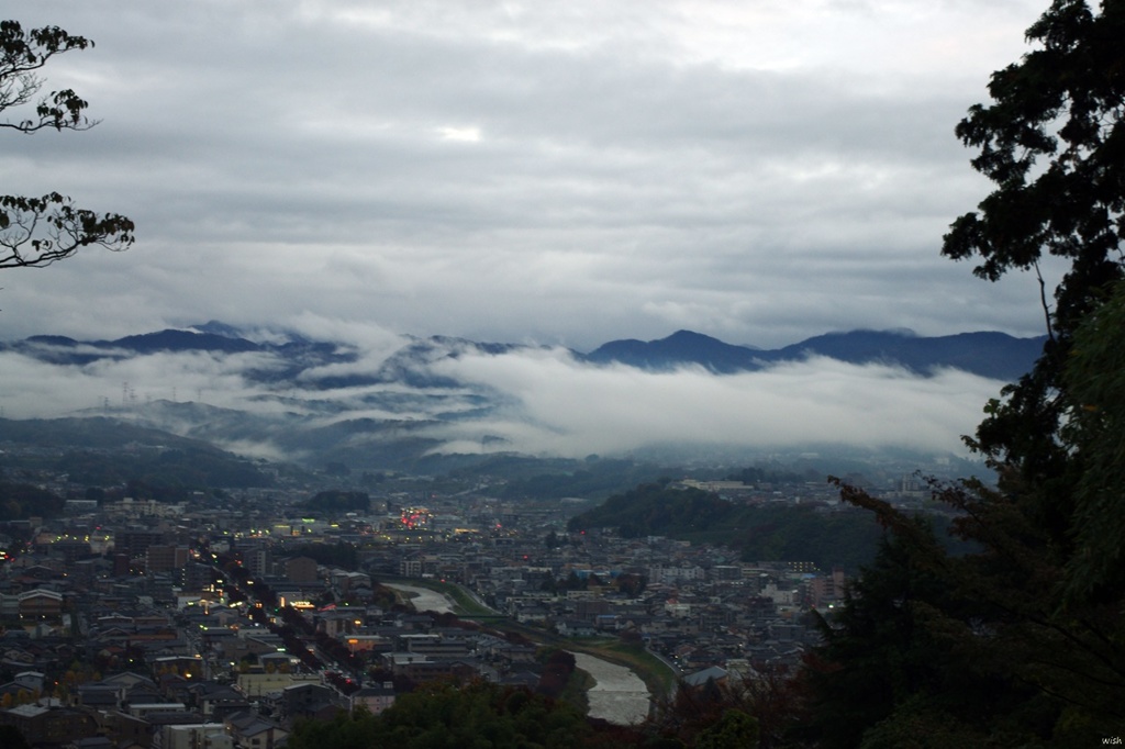 雨あがりの風景