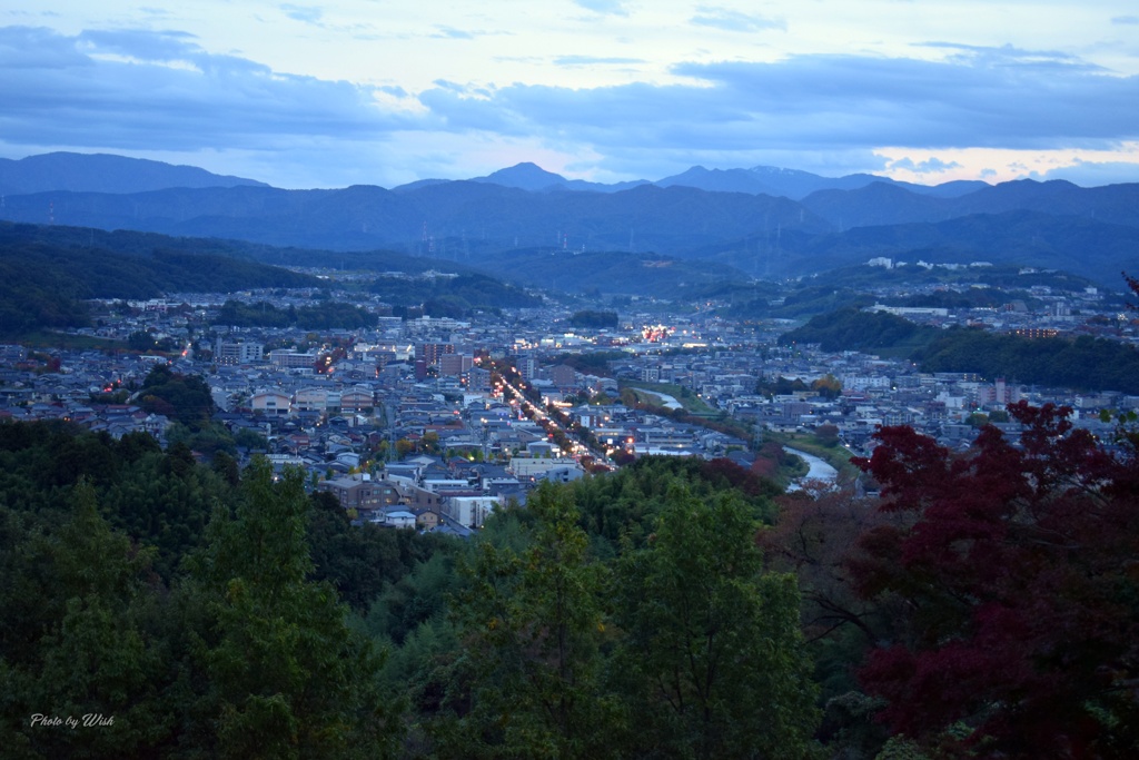 夕方の風景