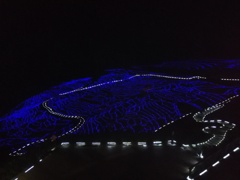 千枚田イルミネーション