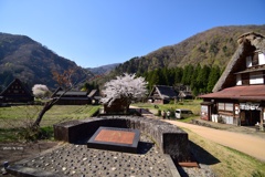 青空の合掌集落