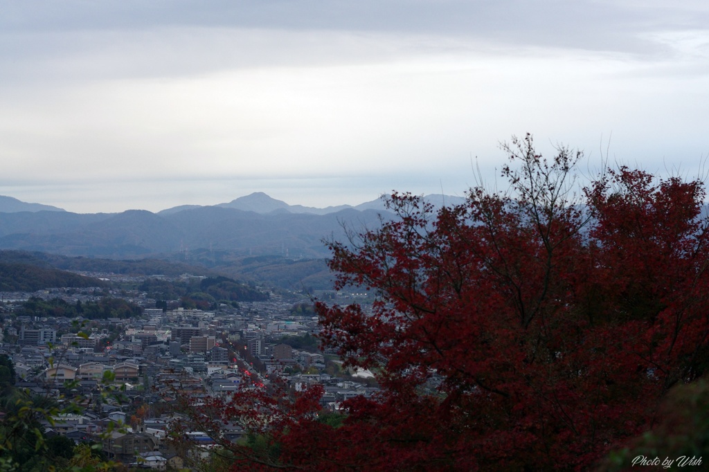 夕刻の町並み