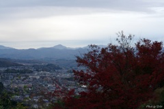 夕刻の町並み