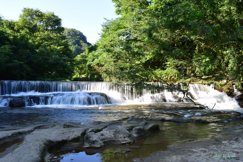 8月の宮島峡　一ノ滝