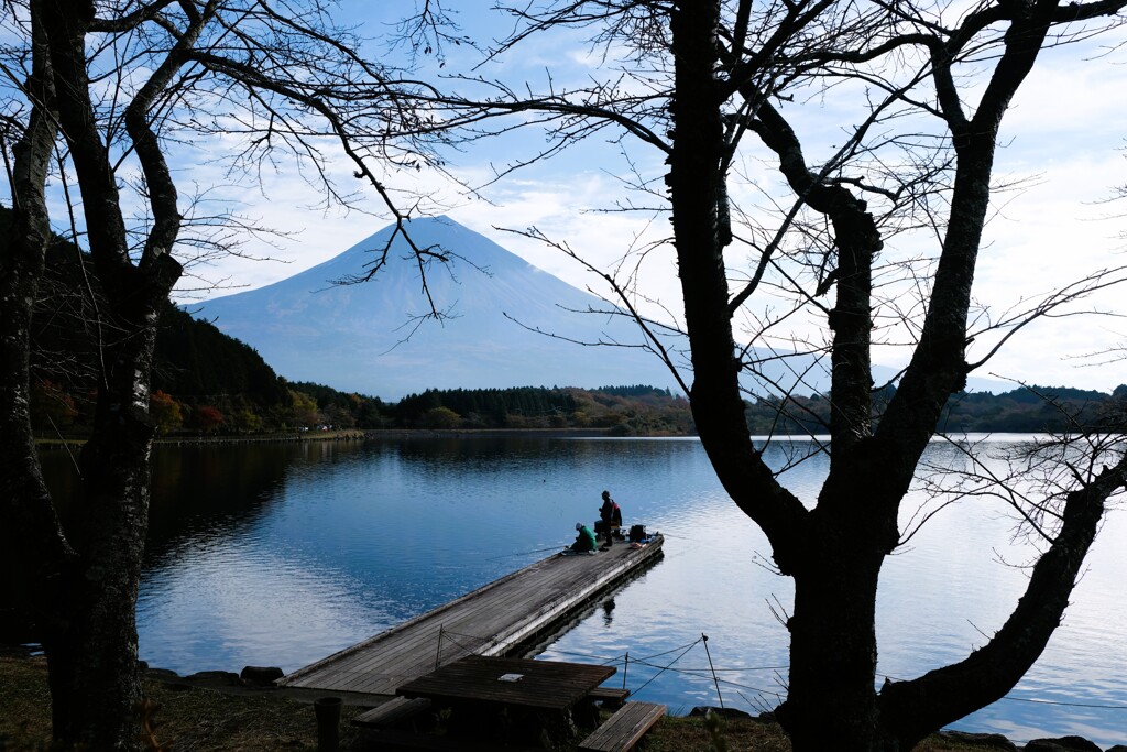 田貫湖の朝