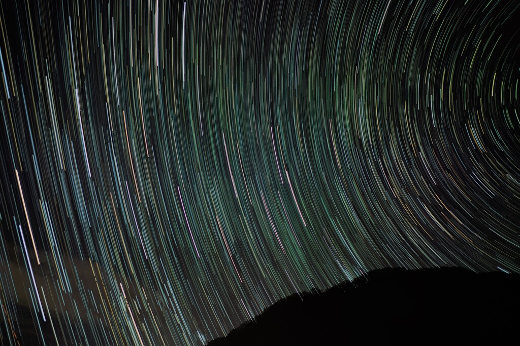 丹沢湖の駐車場から眺めた星空 By Noobow Id 写真共有サイト Photohito