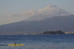 西伊豆から望む富士山