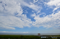 ある公園での空