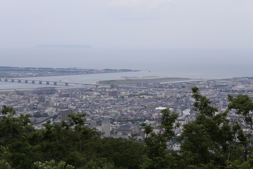 大橋と中洲