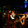 夜の港のライブ
