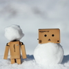 雪だるま完成？