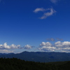 八ヶ岳から見た空