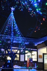 広田駅　イルミネーション