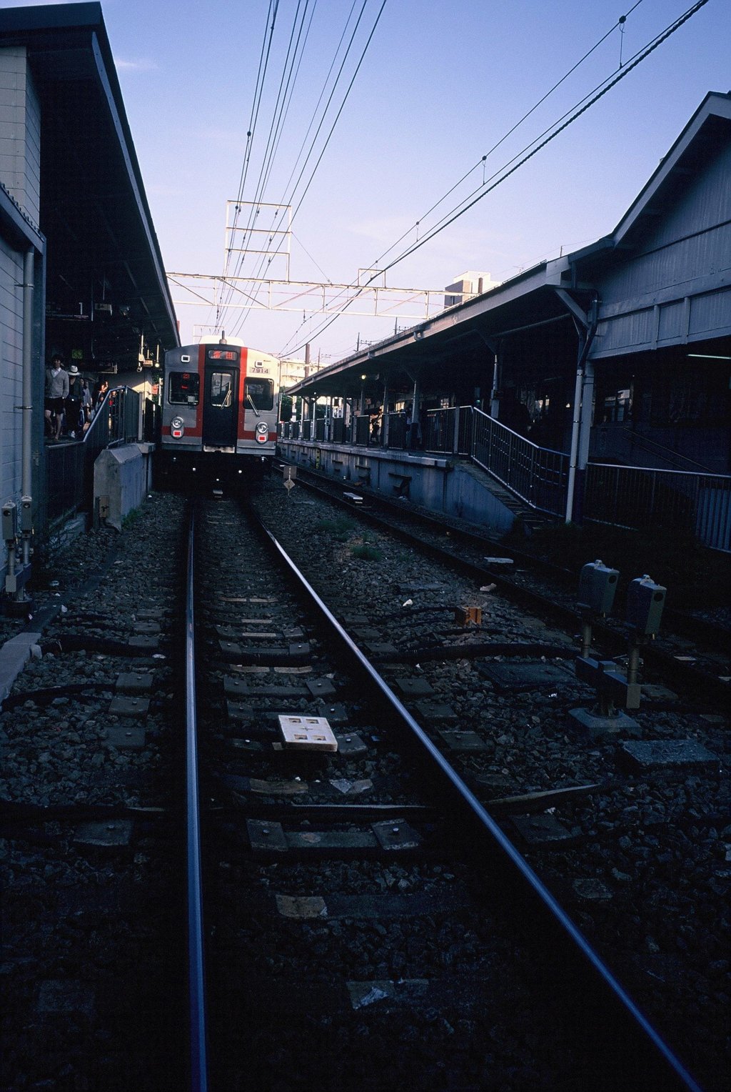 プロビア100で東急蒲田多摩川線