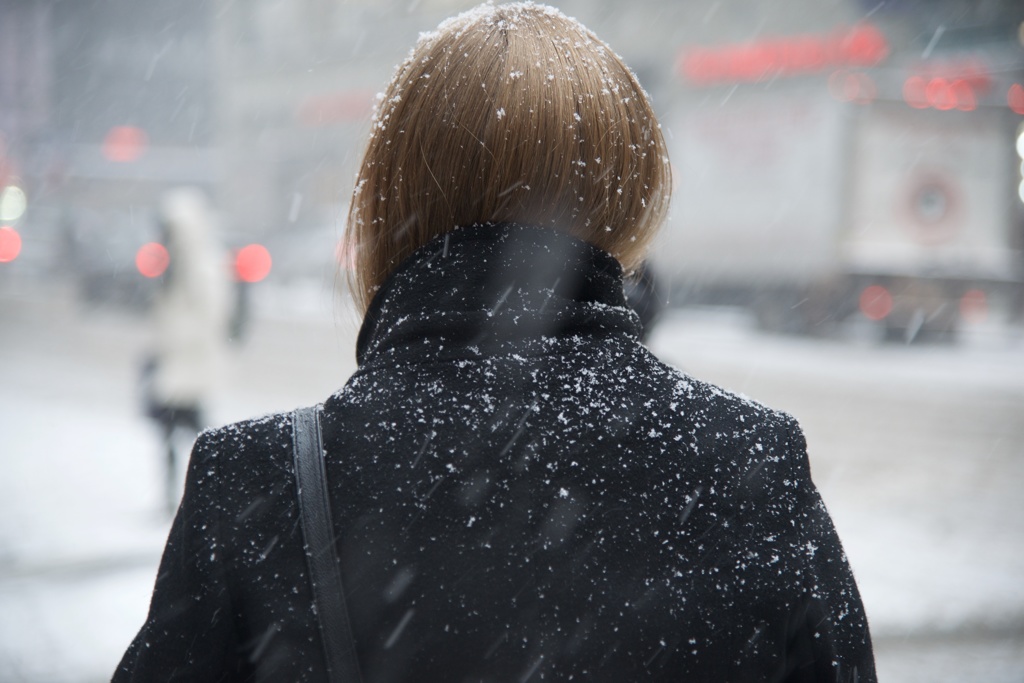 Blizzard in Times Square⑤