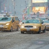 Blizzard in Times Square②