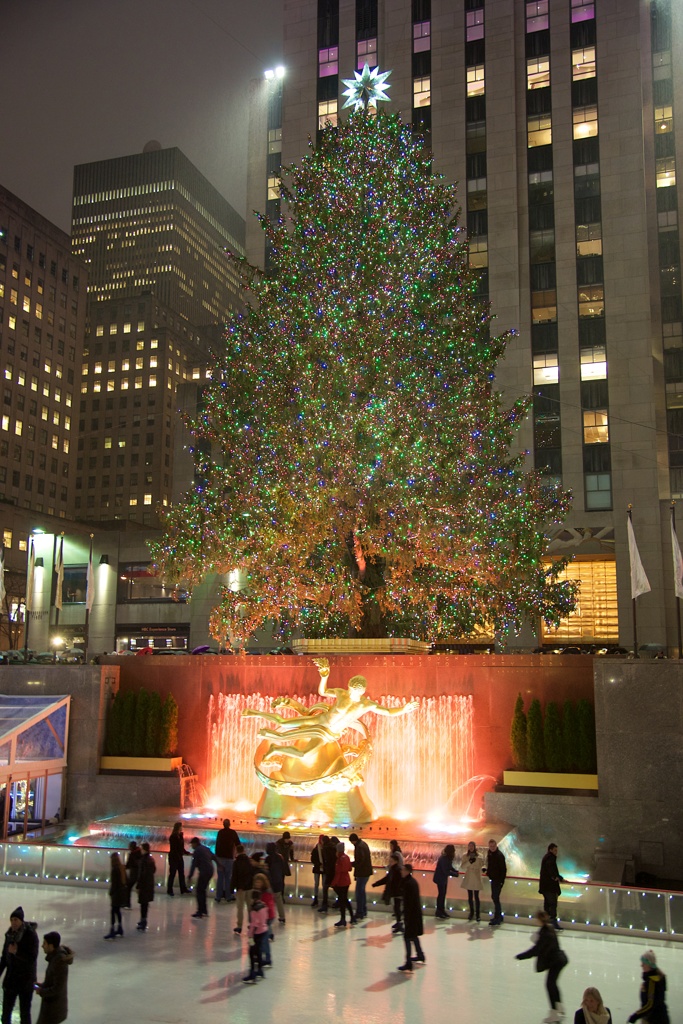 The world's most famous Christmas tree③