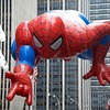 Spider-Man appearing like Sadako