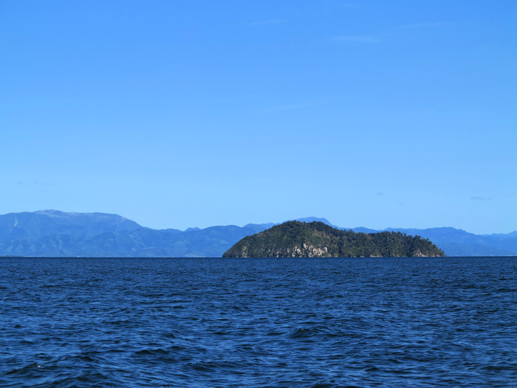 琵琶湖 竹生島