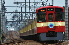 幸運の赤い電車