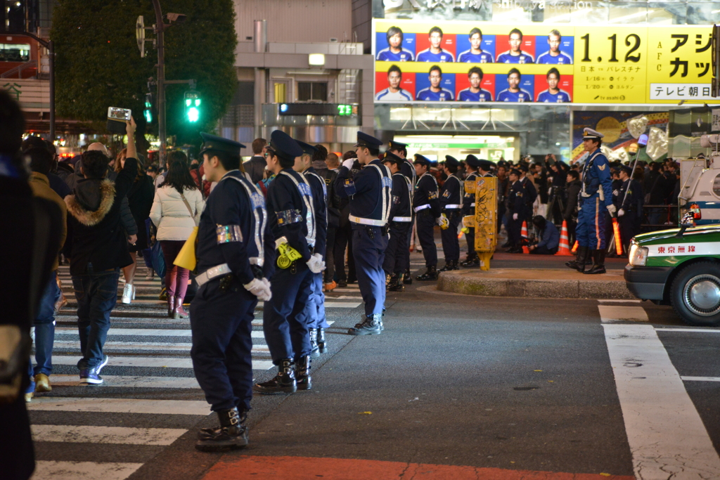 大晦日の渋谷