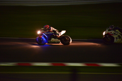 夕暮れの勝負