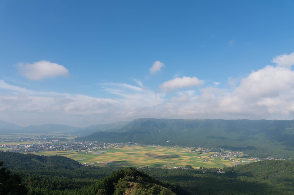 大観峰からの眺め