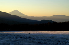 高原の朝