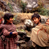 昔撮った　ネパール山村の子供たち