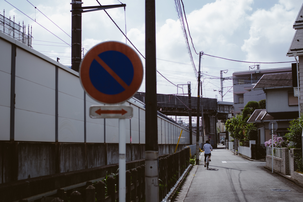 線路のある風景