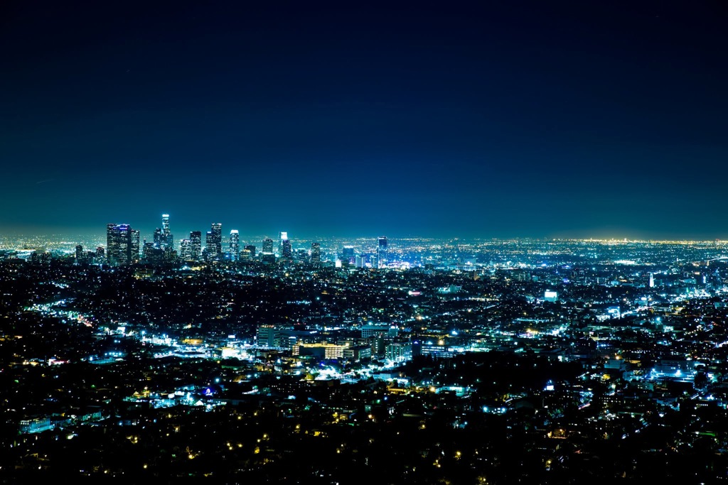 LAの夜景