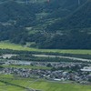 田園を掛ける。