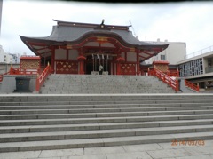 新宿花園神社の本殿